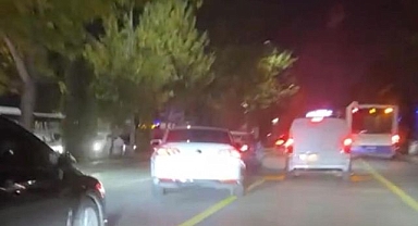 Hem canını, hem trafiği hiçe saydı!