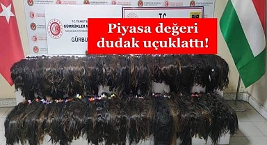 İnsan saçı kaçakçılığı pes dedirtti!