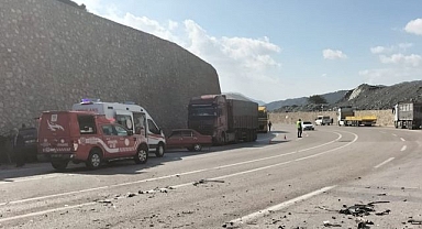 Kafa kafaya çarpıştılar!