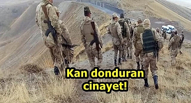 Öldürüp cesedini parçalayarak yakmışlar!