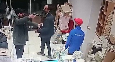Kargo şubesinde dehşet anları
