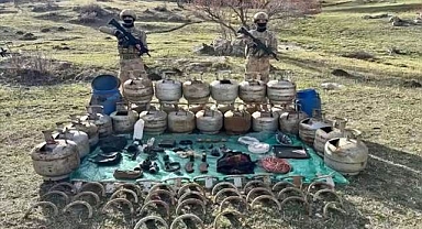 PKK'nın sığınakları imha edildi!