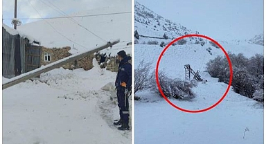 Tekman'da direkler devrildi, 30 mahalle karanlıkta kaldı