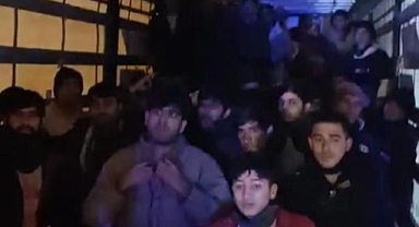 Tırın içinden çıktıkça çıktılar!