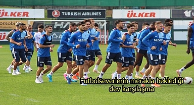 Trabzonspor-Fenerbahçe maçı hazırlıkları sürüyor