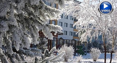 Türkiye'nin en soğuk ilçes, -19 ile buz kesti!