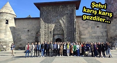 Üniversiteliler Erzurum'u tanıyor