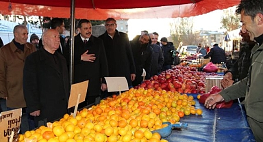 Vali Çiftçiden pazar esnafına müjde, 'Üzerimize düşeni yapacağız'