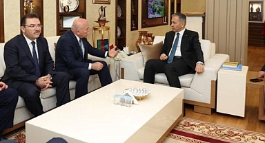 Bakan Yerlikaya'dan Büyükşehir'e ziyaret