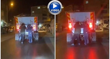 Çocukların tehlikeli yolculuğu kamerada
