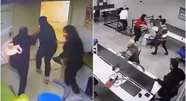 Deprem anından çarpıcı görüntüler