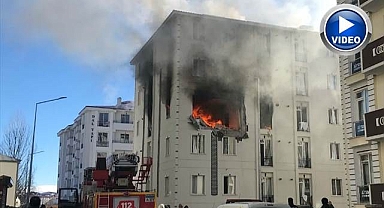 Doğalgaz patladı! Ortalık savaş alanına döndü