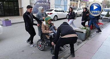 Engelli vatandaşlar çözüm istiyor!
