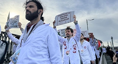 Erzurum'da hekimler Gazze için yürüyecek