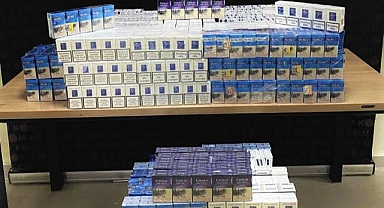 Erzurum'da kargodan kaçak sigara çıktı
