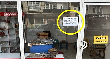 Esnaflar iş yerine kilit vurdu