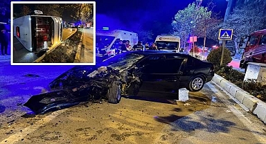Feci kazada ortalık savaş alanına döndü!