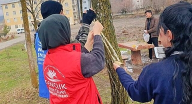 Gençler sokak hayvanlarını unutmadı