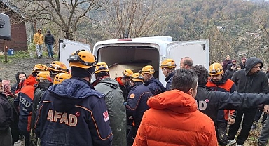 Göçük altında kalan anne ve oğuldan haber geldi!
