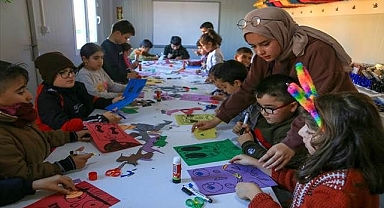 Gönüllülerden çocuklara eğitim desteği