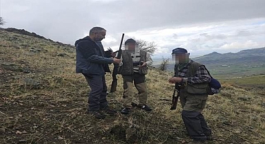 Kaçak avcılar cezadan kaçamadı!