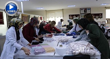 Kadınlar Gazze için seferber oldu