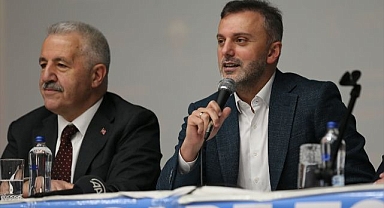 Kandemir, partililerle bir araya geldi