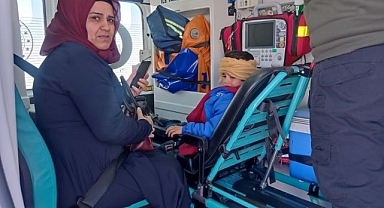 Küçük çocuğun imdadına yetiştiler!