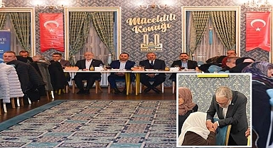 Müftü Can şehit aileleri ile buluştu