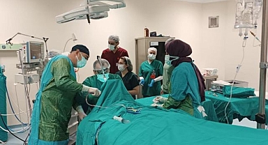 O ameliyat ilk kez yapıldı!