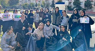 Öğrenci ve öğretmenlerden alkışlanacak hareket