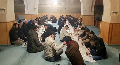 Öğrenciler sabah namazında buluştu