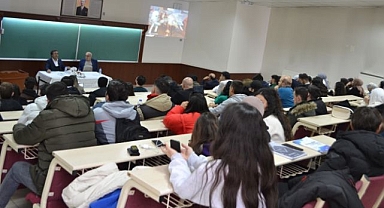 Öğrencilere DAP’ı anlattı