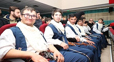 Özel çocuklardan özel gösteri