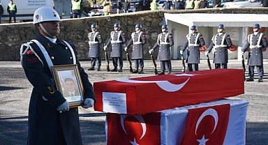 Şehit Uzman Çavuş memleketine uğurlandı