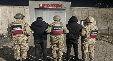 Sınırdan gizlice girmeye çalışırken yakalandılar!