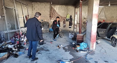 Sobayı yakmak isterken kendini yaktı