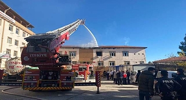 Tarım ve Orman İl Müdürlüğünde korkutan yangın