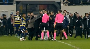 Türk futbolunda kara gece! Başkan hakeme yumruk attı!