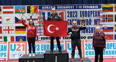 Türkiye, Avrupa Ümitler Taekwondo şampiyonu oldu   