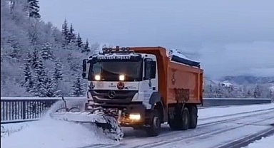 Ulaşıma kar engeli!