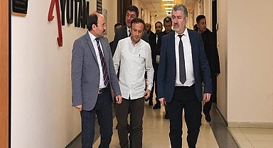 Ankara heyeti ETÜ'de...