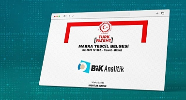 BİK Analitik marka tescil belgesi aldı