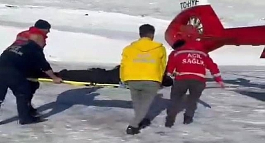 Bu kez de karnı ağıran hasta için havalandı