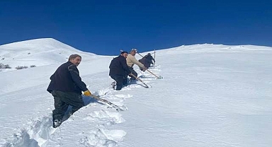 Çığ geldi, sular gitti!