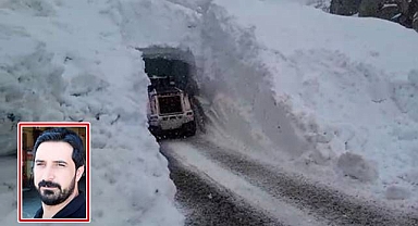 Çığı temizlemek için yola çıkmışlardı!
