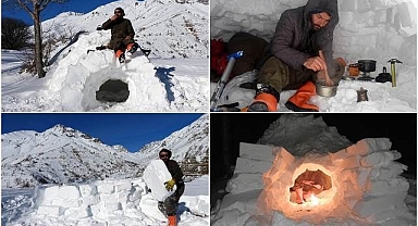 Dağların oğlu, Erzurum'da doğayla iç içe yaşıyor