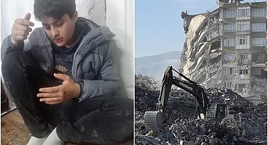 Deprem paniğiyle balkondan atladı