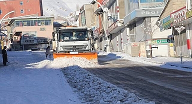 Doğu'da kar ile mücadele!