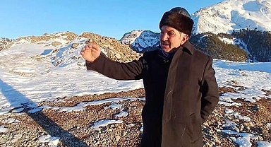 Erzurum'da köylülerin granit ocağı tepkisi